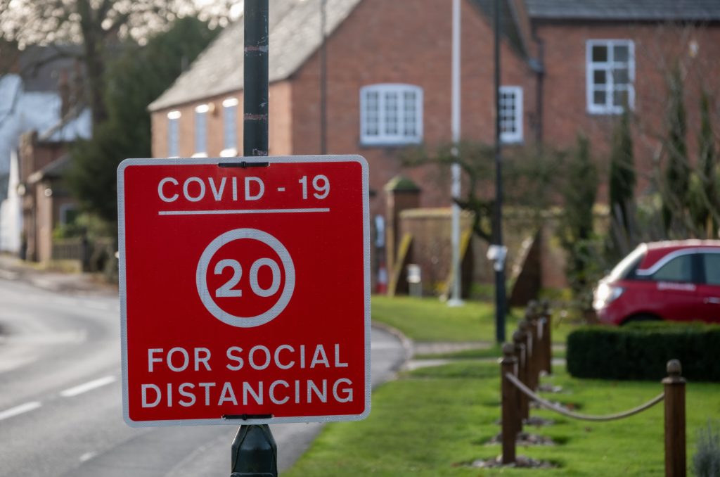 Covid-19 sign