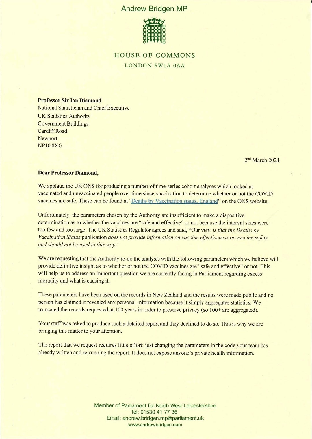 MPs Have Been Busy Writing Letters HART MPs Have Been Busy Writing Letters HART